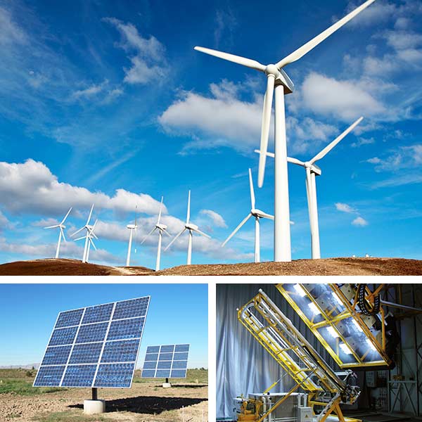 Eólica e Solar